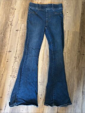 Forever 21 Dark Blue Flared Jeans